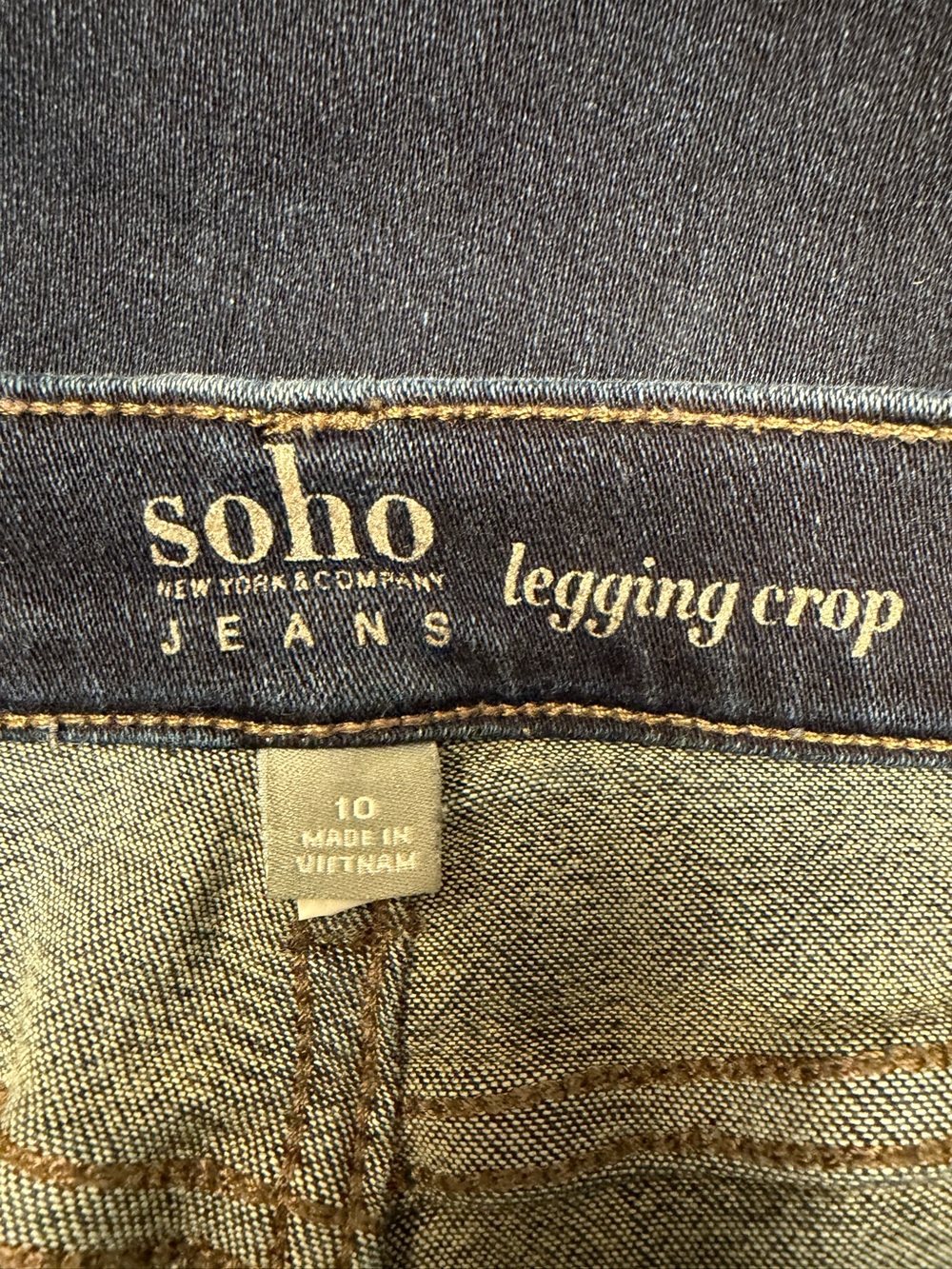 New York & Company Legging Crop Jeans - Picture 3 of 5